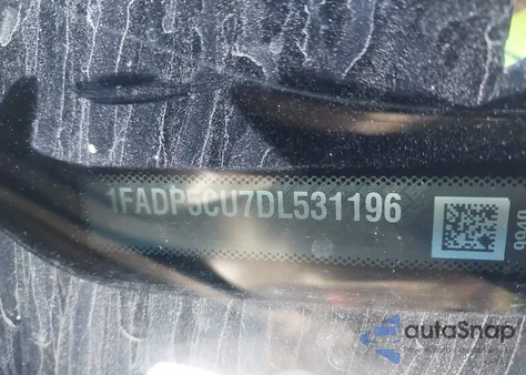 2013 Ford C-Max Energi Sel из США, поврежденный, VIN 1FADP5CU7DL531196